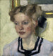Portrait of Mina Hasch - Leo Putz — artwork view