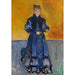 Reproducción del cuadro Retrato de la Sra. Förster-Nietzsche - Edvard Munch