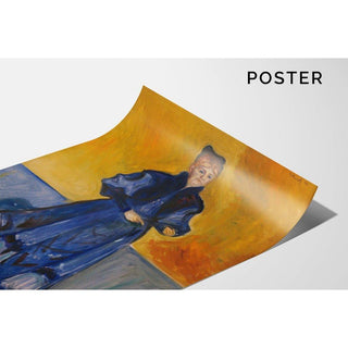 Portrait de Mme Förster-Nietzsche - Edvard Munch | Reproduction Tableau Décoration murale affiche copie