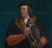 Portrait painting of Robert Cheseman - Hans Holbein the Younger — artwork view