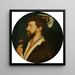 Retrato de Simon George de Cornouailles - Hans Holbein el Joven — presentación mural de la obra