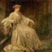 retrato de Violet, marquesa de Granby - James Jebusa Shannon — presentado en un interior