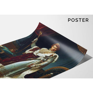 Portrait de l'Empereur Napoléon Ier réalisé de François Gérard | Reproduction Tableau Décoration murale affiche copie