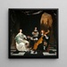 Retrato de la familia Sinfonia - Michiel Van Musscher — cuadro enmarcado en la pared