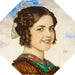Retrato de la niña Mary - Franz von Stuck — vista de la obra
