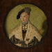 retrato de la princesa Dorothée, esposa de Alberto de Prusia - Jacob Binck — presentado en un interior