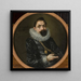 retrato doble de Johann Christoph Oelhofen - Lorenz Strauch — presentación mural de la obra