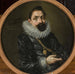 retrato doble de Johann Christoph Oelhofen - Lorenz Strauch — presentado en un interior