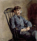 Retrato del compositor Johan Backer Lunde - Harriet Backer — vista de la obra