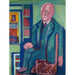 Reproducción del cuadro Retrato del Doctor Carl Hagemann - Ernst Ludwig Kirchner