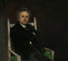Retrato del compositor Edvard Grieg - Eilif Peterssen — vista de la obra