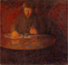 Retrato del pintor Wilhelm Wetlesen - Thorvald Erichsen — vista de la obra