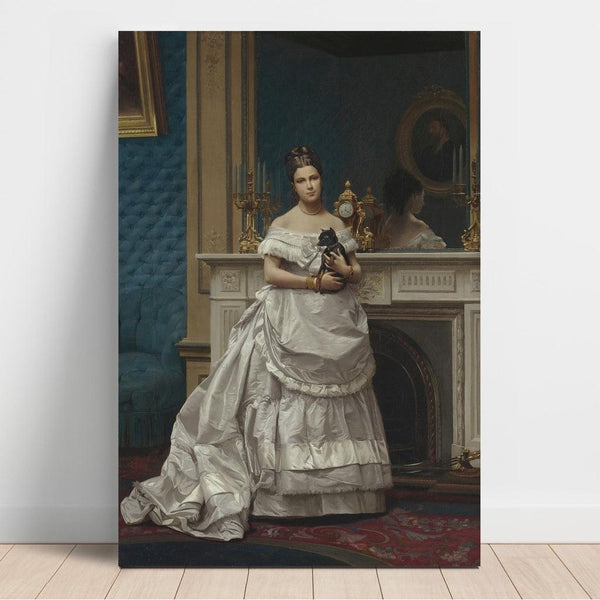 Reproduction of the painting Portrait of Marie-Anne d'Escoubleau de Sourdis, Madame Charles-Joachim Lefèvre - Jean-Léon Gérôme