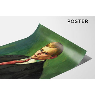 Portrait of a Man - Konrad Mägi | Reproduction Tableau Décoration murale affiche copie