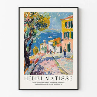 Póster "Camino en el sur de Francia" por Henri Matisse