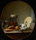 de tarro de albaricoques - Jean Simon Chardin — vista de la obra