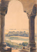 Vista desde la torre sur de la catedral de Viborg - Poul Simon Christiansen — vista de la obra