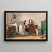 Reprimand - Caravaggio — framed artwork on a wall