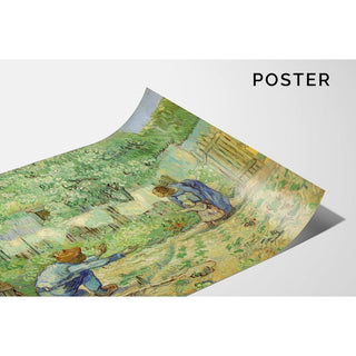 Premiers pas, après le millet - Vincent van Gogh | Reproduction Tableau Décoration murale affiche copie