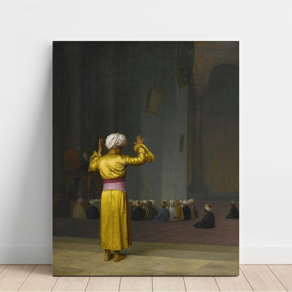 Reproduction of the painting Prayer in the Mosque - Jean-Léon Gérôme
