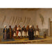 Reproducción del cuadro la oración en la casa del jefe Arnaut - Jean-Léon Gérôme