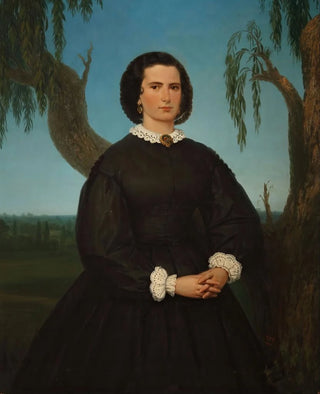 Prilidiano Pueyrredn - Retrato de Doa Josefa Senz Valiente.webp