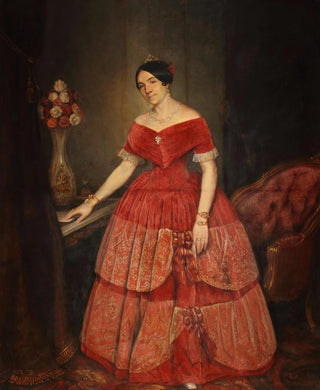Prilidiano Pueyrredn - Retrato de Manuelita Rosas.webp