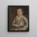 Portrait of William Duguid - Prince Demah Barnes — framed artwork on a wall