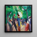 Promenade - August Macke — framed artwork on a wall