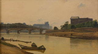 Prosper Barbot - Le pont de la Concorde vu du quai de la Confrence.webp