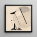 Proun 3A - El Lissitzky — cuadro enmarcado en la pared