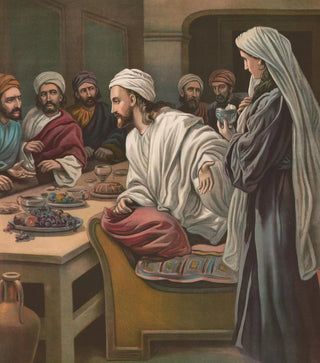 Providence Lith Co - Jesus anointed in Bethany.webp