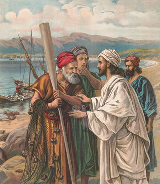 Providence Lith Co - Jesus calling fishermen.webp