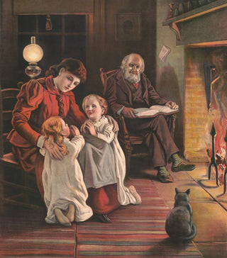 Providence Lith Co - Lord teach us how to pray.webp