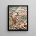 The murder of Abel - Providence Lith & Co.. — framed artwork on a wall