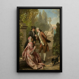PrudentLouis Leray - Scene in a park.webp