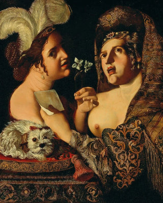 Pseudo Caroselli - An allegory of the sense of smell and hearing.webp