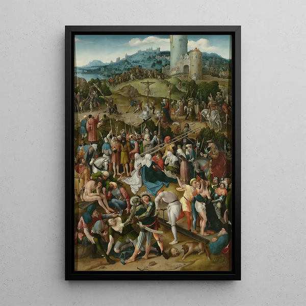 Calvaire - Pseudo Jan Wellens de Cock — framed artwork on a wall