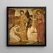 Psicé en los santuarios de Juno y Ceres - Sir Edward Coley Burne-Jones — presentación mural de la obra
