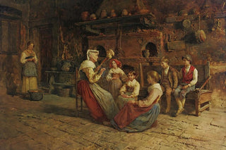 Publio De Tommasi - Listening To Grandmas Stories.webp