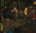 Barrio de los pescadores por la noche - Constant Permeke — vista de la obra
