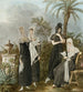 Cuatro mujeres en traje español - Otto Howen — vista de la obra