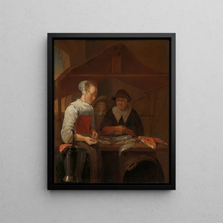 Quirijn Van Brekelenkam - The fishwife.webp