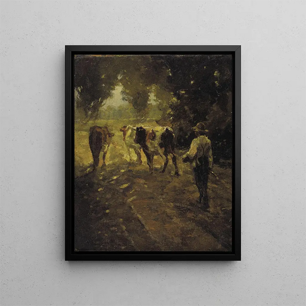 RB Pasquell - Leading the Cows to Pasture.webp