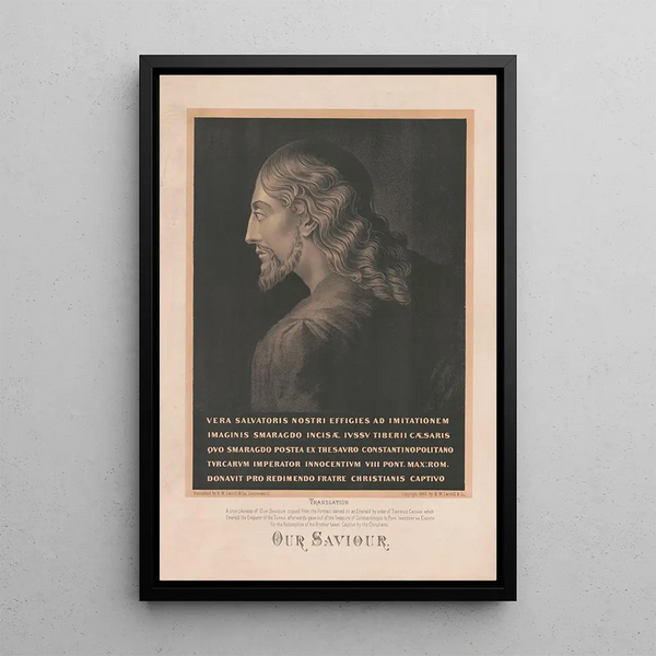 Our Savior - RW Carroll Co — framed artwork on a wall