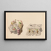 Study for Inkwell 1 - R. Higgs — framed artwork on a wall