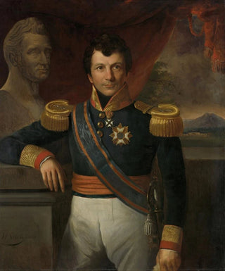 Raden Saleh - Portrait of Johannes Graaf van den Bosch GovernorGeneral of the Dutch East Indies.webp