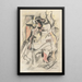 Study - Rafael Barradas — framed artwork on a wall