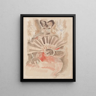 Rafael Barradas - Negra del abanico.webp