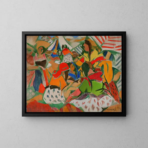 Zngaras - Rafael Barradas — framed artwork on a wall